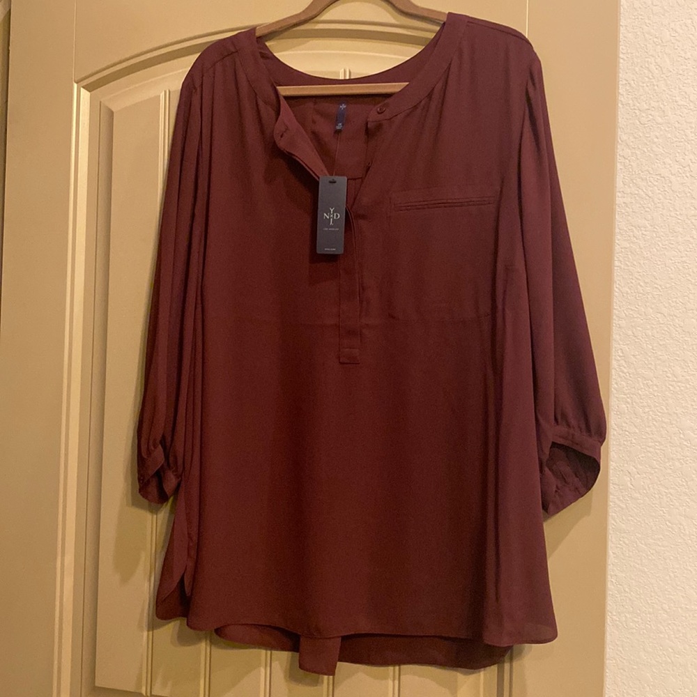 NYDJ NWT 2x top
